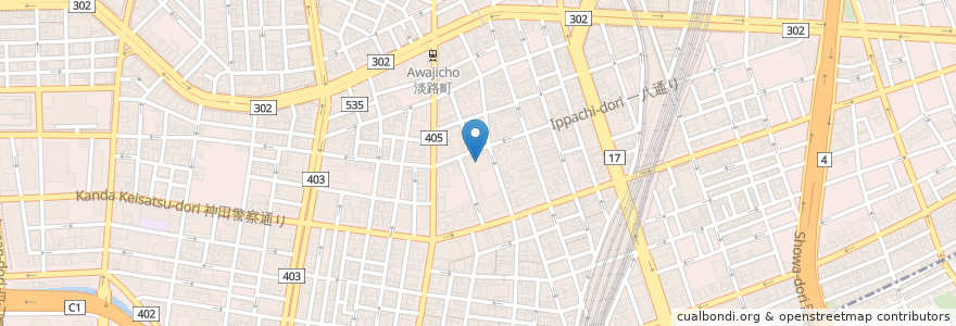 Mapa de ubicacion de マミーズエンジェル千代田保育園 en Japon, Tokyo, 千代田区.