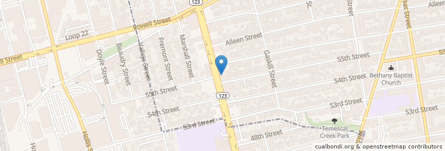 Mapa de ubicacion de Wolfhound Bar en Verenigde Staten, Californië, Alameda County, Emeryville, Oakland.