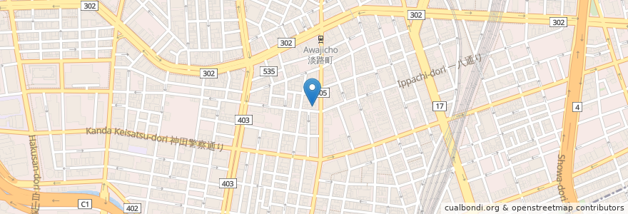 Mapa de ubicacion de さとう歯科クリニック en Japón, Tokio, Chiyoda.