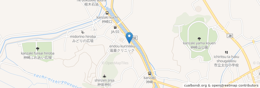 Mapa de ubicacion de 山南交通 en 일본, 오카야마현, 岡山市, 東区.