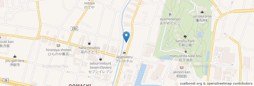 Mapa de ubicacion de シャルム en Япония, Акита, 秋田市.