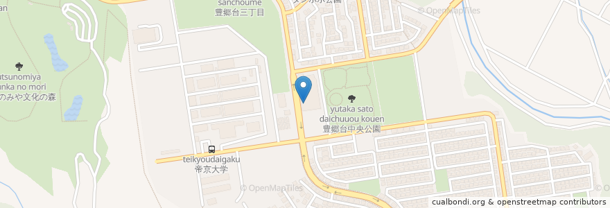 Mapa de ubicacion de マツモトキヨシ en Japon, Préfecture De Tochigi, Utsunomiya.