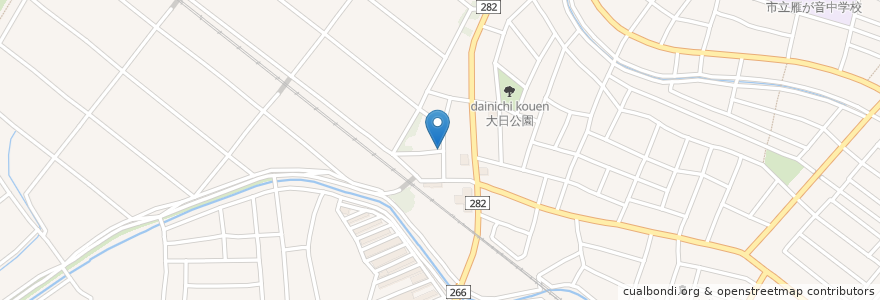 Mapa de ubicacion de 谷澤動物病院 en 日本, 愛知県, 刈谷市.