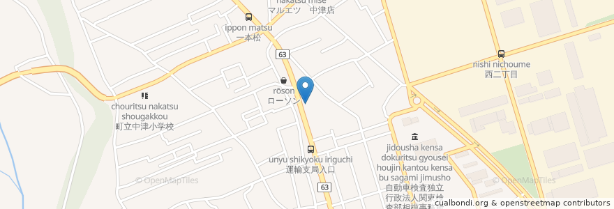 Mapa de ubicacion de 料亭 魚秀 en 日本, 神奈川縣, 愛甲郡, 愛川町.