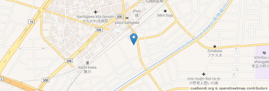 Mapa de ubicacion de しおり歯科 en ژاپن, 愛知県, 春日井市.