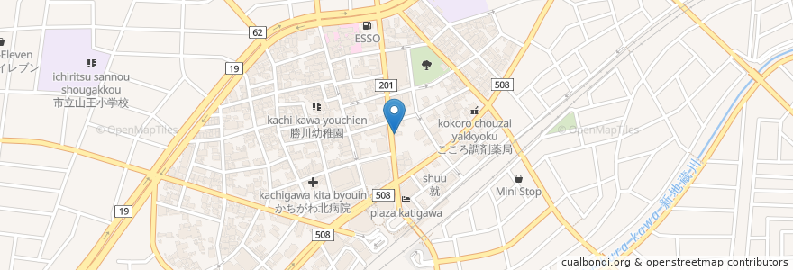 Mapa de ubicacion de トヨタレンタリース名古屋 en Japón, Prefectura De Aichi, 春日井市.