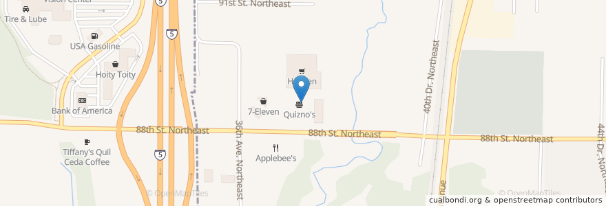 Mapa de ubicacion de Pinewood Family Dental en 미국, 워싱턴, Snohomish County, Marysville.