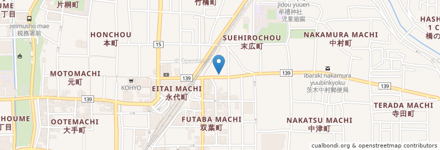 Mapa de ubicacion de 森本歯科医院 en Japan, 大阪府, 茨木市.