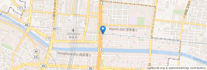 Mapa de ubicacion de 三菱UFJ銀行 en اليابان, 東京都, 千代田区.