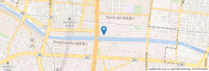 Mapa de ubicacion de Aarti en Japon, Tokyo, 千代田区.