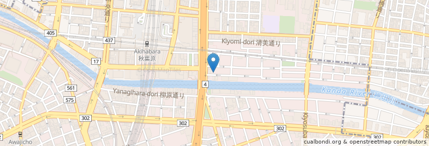 Mapa de ubicacion de ぶどう en Japan, Tokyo, Chiyoda.