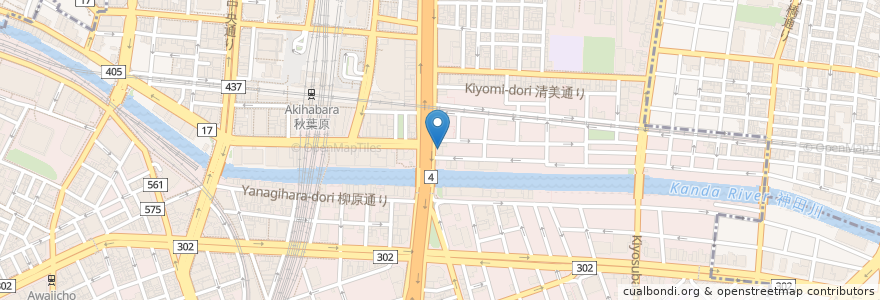 Mapa de ubicacion de 秋葉原駅クリニック en Japan, Tokyo, Chiyoda.
