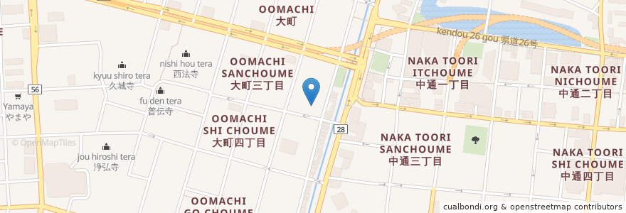 Mapa de ubicacion de フランク en Jepun, 秋田県, 秋田市.