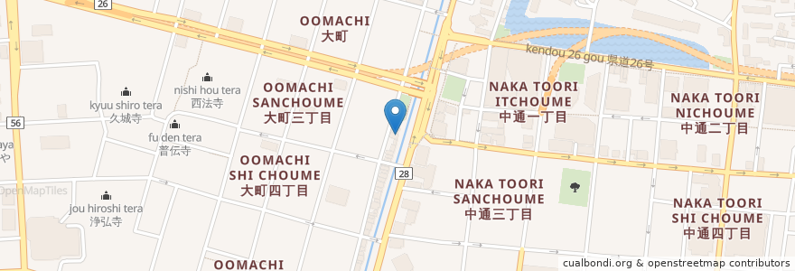 Mapa de ubicacion de レディ en Giappone, Prefettura Di Akita, 秋田市.