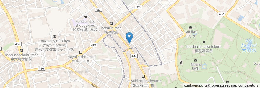 Mapa de ubicacion de Kids Duo en ژاپن, 東京都.