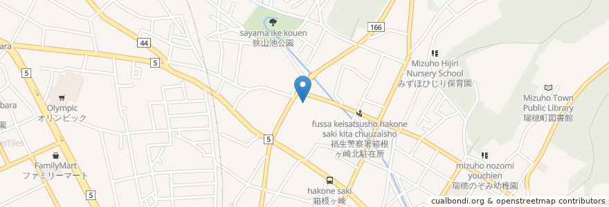 Mapa de ubicacion de Mizuho en Japan, Tokyo, Nishitama District, Mizuho.
