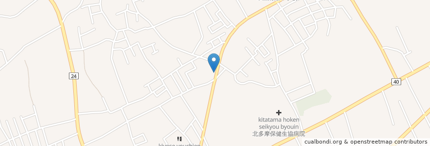Mapa de ubicacion de 清瀬市 en Giappone, Tokyo, 清瀬市.