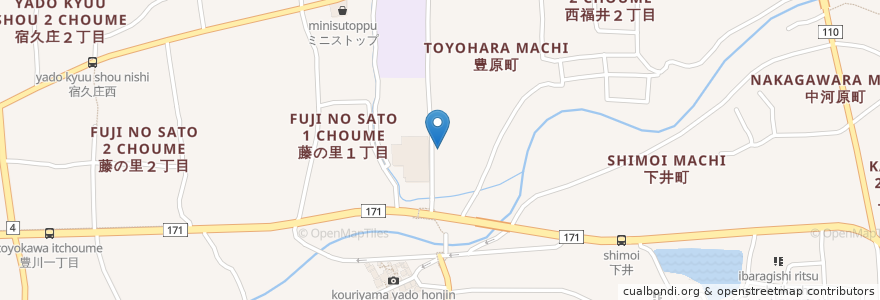 Mapa de ubicacion de 焼き鳥ダイニング 漣 en Japan, Präfektur Osaka, 茨木市.