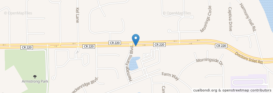 Mapa de ubicacion de Salvation Army Thrift Store en United States, Florida, Clay County.