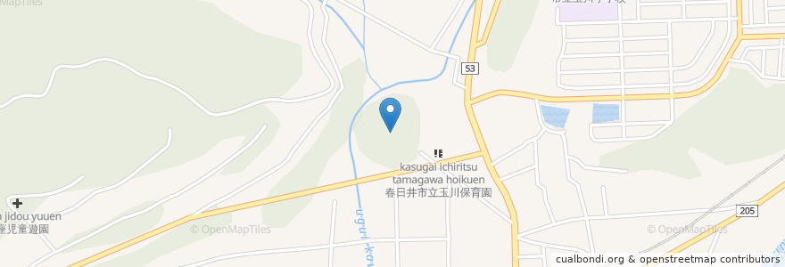 Mapa de ubicacion de 五社神社 en Japón, Prefectura De Aichi, 春日井市, 瀬戸市.