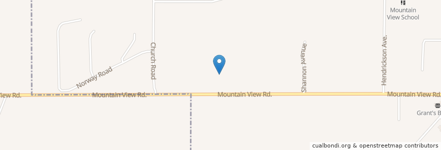 Mapa de ubicacion de Ferndale Seventh-day Adventist Church en 미국, 워싱턴, Whatcom County, Ferndale.