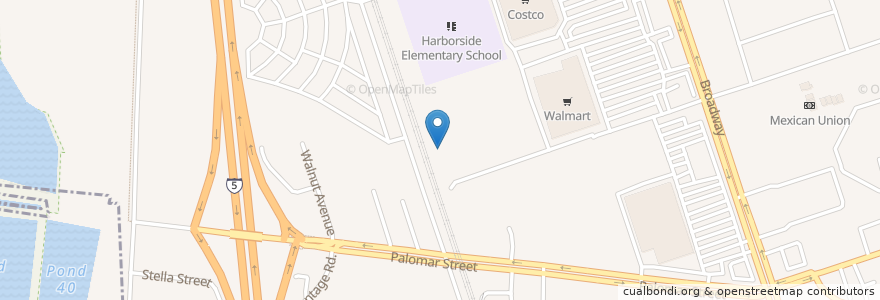 Mapa de ubicacion de 24/7 Library To Go en Stati Uniti D'America, California, San Diego County, Chula Vista.
