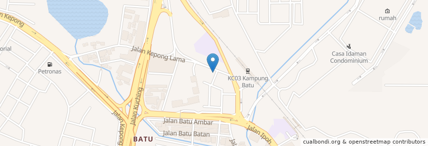 Mapa de ubicacion de Ancient City Coffee en Malesia, Selangor, Kuala Lumpur.