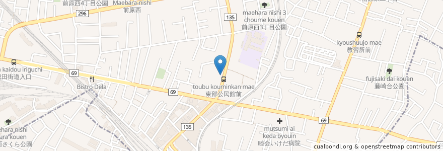 Mapa de ubicacion de 魚骨らーめん 鈴木さん en Japon, Préfecture De Chiba.