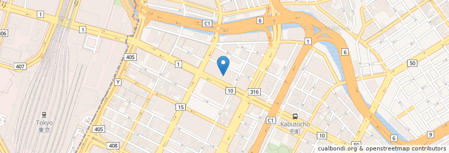 Mapa de ubicacion de とんかつと豚肉料理 平田牧場 COREDO日本橋店 en Jepun, 東京都, 中央区.