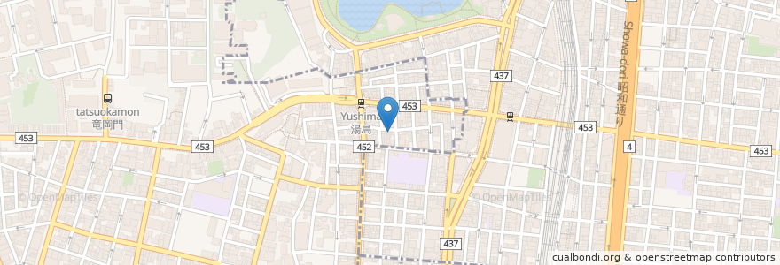 Mapa de ubicacion de Lounge Kotani en Jepun, 東京都, 台東区.