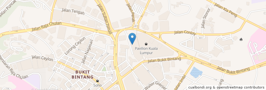 Mapa de ubicacion de Din Tai Fung en Malaysia, Selangor, Kuala Lumpur.