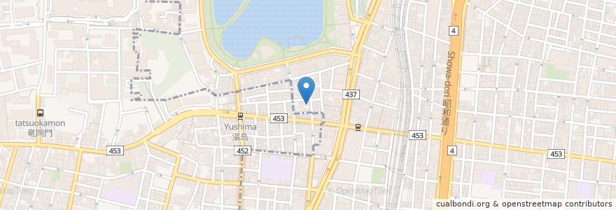 Mapa de ubicacion de イムアロイ en Japão, Tóquio, 台東区.
