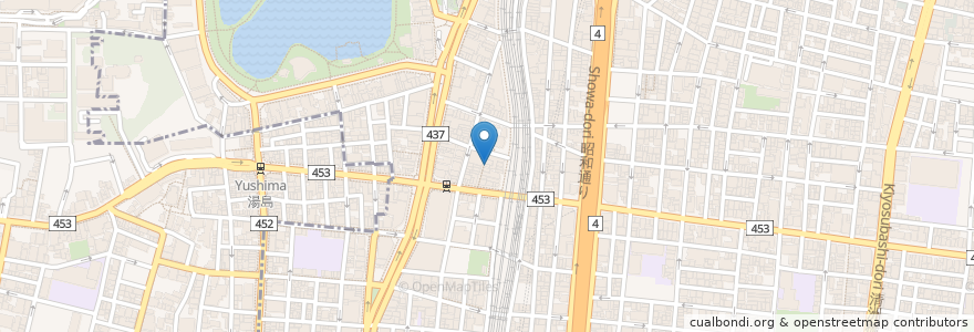 Mapa de ubicacion de らー麺 高橋 en Japão, Tóquio, 台東区.