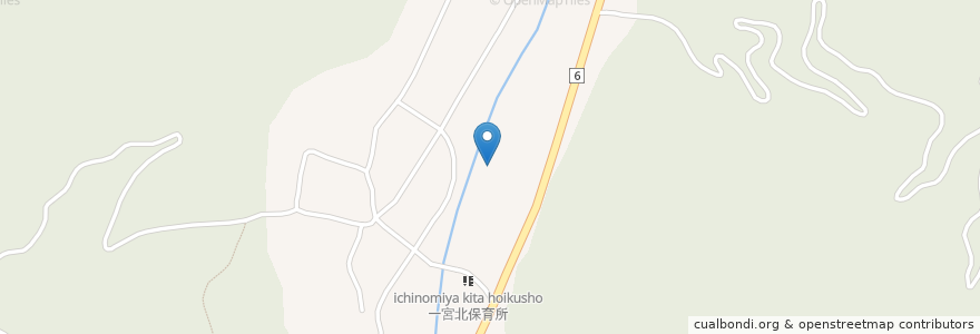 Mapa de ubicacion de みどり苑 en 일본, 효고현, 宍粟市.