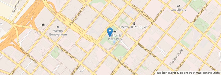 Mapa de ubicacion de Mixt en Соединённые Штаты Америки, Калифорния, Los Angeles County, Лос-Анджелес.