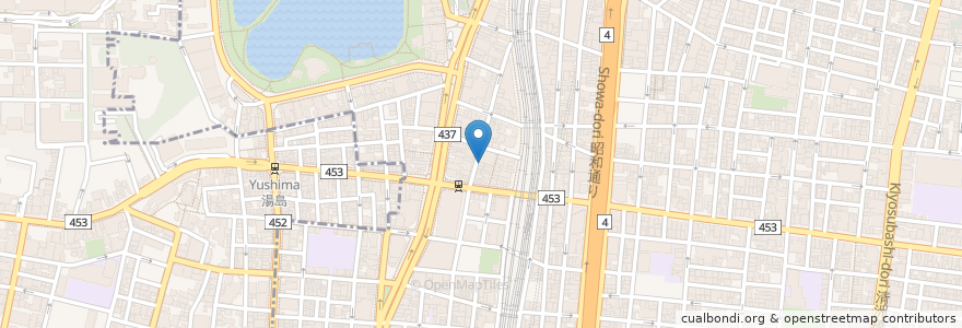 Mapa de ubicacion de がっつり! スパゲッティ 葉゜す多家 en Japan, 東京都, 台東区.