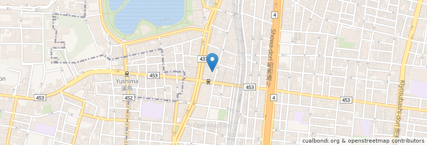 Mapa de ubicacion de サツドラ en Japan, Tokio, 台東区.