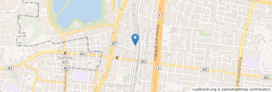Mapa de ubicacion de 薬ダイコク en اليابان, 東京都, 台東区.