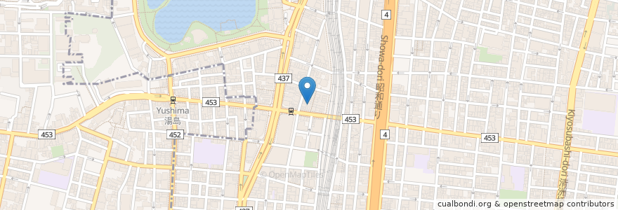Mapa de ubicacion de 心療内科eve en Giappone, Tokyo, 台東区.