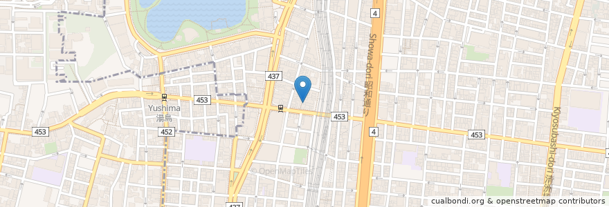 Mapa de ubicacion de クラブルミナス en 日本, 東京都, 台東区.