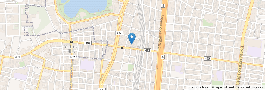 Mapa de ubicacion de KURAUZO en 일본, 도쿄도, 다이토구.