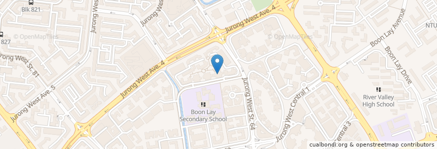 Mapa de ubicacion de My First Skool en Singapour, Southwest.