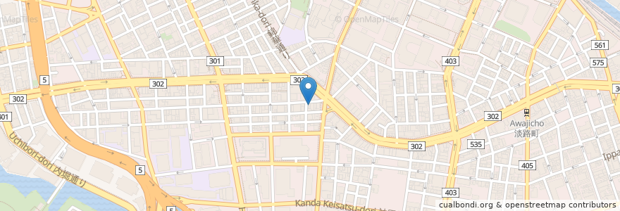 Mapa de ubicacion de 東京薬局 en 日本, 東京都, 千代田区.