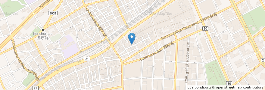 Mapa de ubicacion de Jessy's coffee shop en Giappone, Prefettura Di Hyōgo, 神戸市, 中央区.