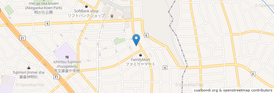 Mapa de ubicacion de はなみずきクリニック en 日本, 愛知県, 長久手市.