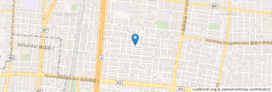 Mapa de ubicacion de 荒木薬局 en 日本, 東京都, 台東区.