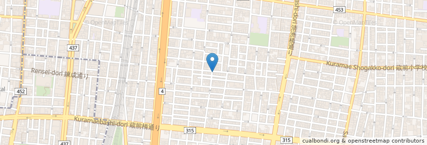 Mapa de ubicacion de しのぶケアプラン en Japonya, 東京都, 台東区.