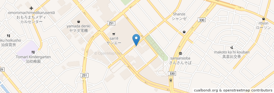 Mapa de ubicacion de OKINAWA TAPIOCAZ en 일본, 오키나와현, 나하 시.