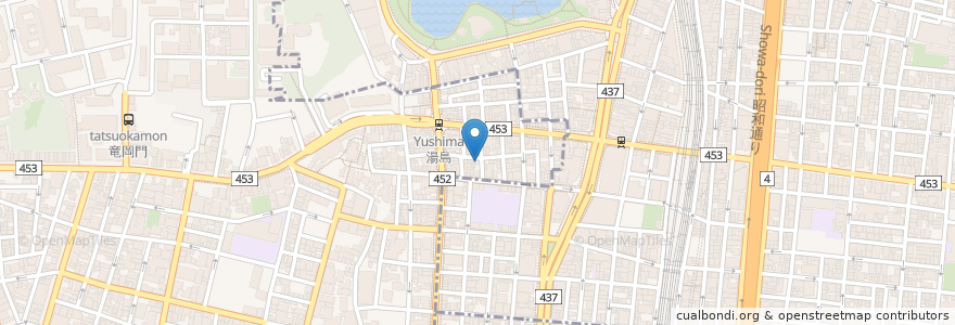 Mapa de ubicacion de アンダーコンストラクション en Japan, Tokyo, Taito.