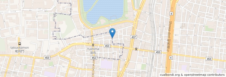 Mapa de ubicacion de 酒処・家庭料理みち en Japonya, 東京都, 台東区.